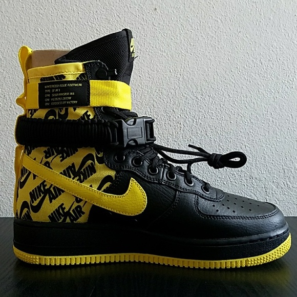 sf af1 black and yellow